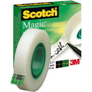 SCOTCH CINTA INVISIBLE MAGIC 810 12mm x 33m 810/1233